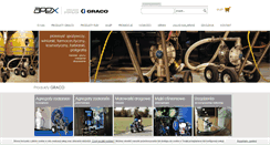 Desktop Screenshot of graco-apex.pl